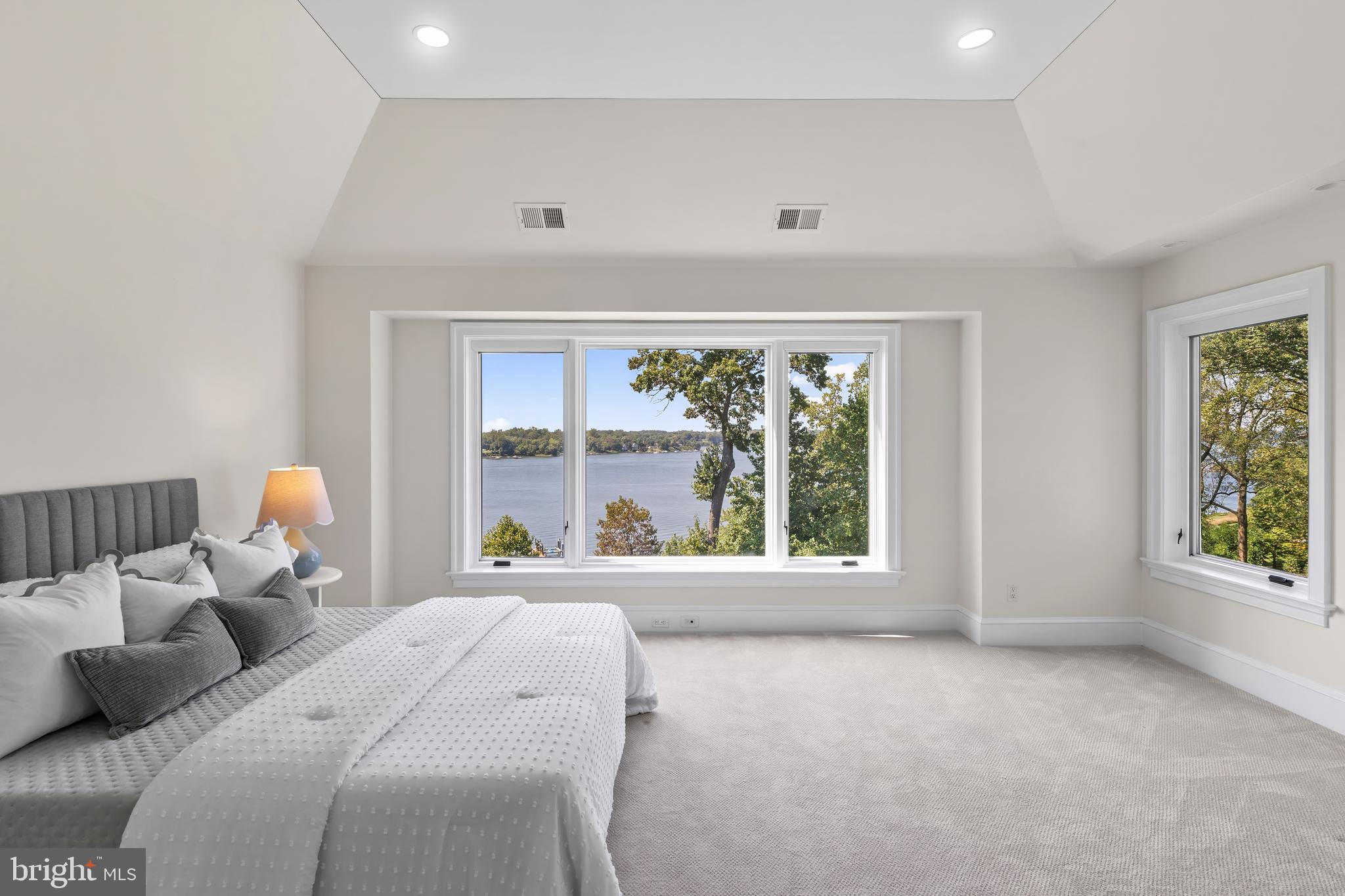 1900 Carrollton Road Annapolis, MD 21409 - Photo 34 of 50 Waterside ensuite bedroom with views