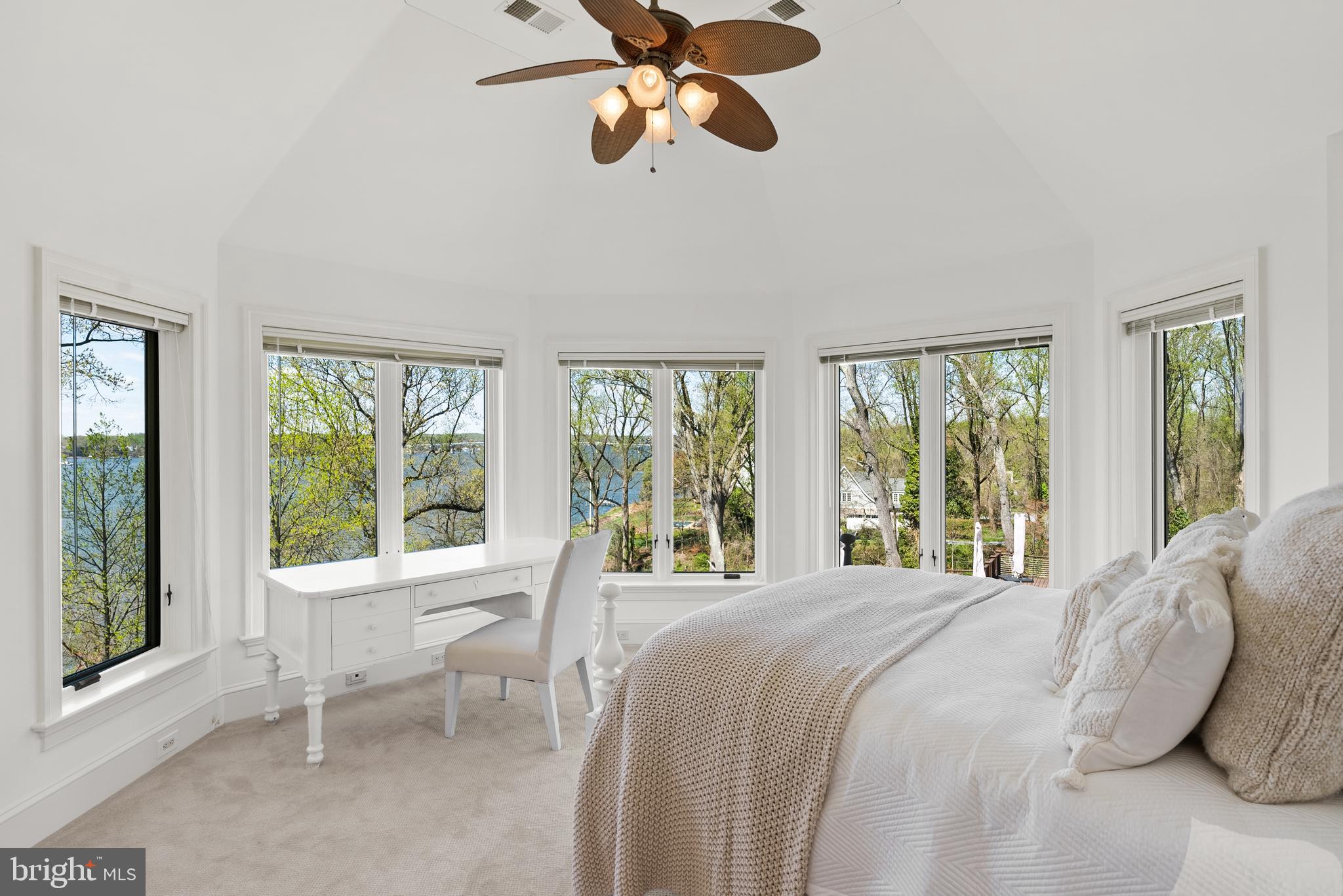 1900 Carrollton Road Annapolis, MD 21409 - Photo 36 of 50 Ensuite bedroom overlooking the river