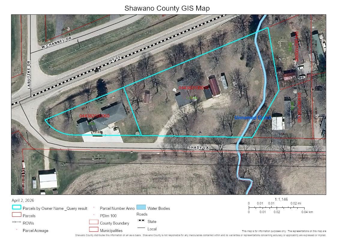 W5184 Shady Lane Shawano, WI 54166 - Photo 68 of 68