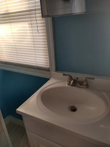 a close view of door