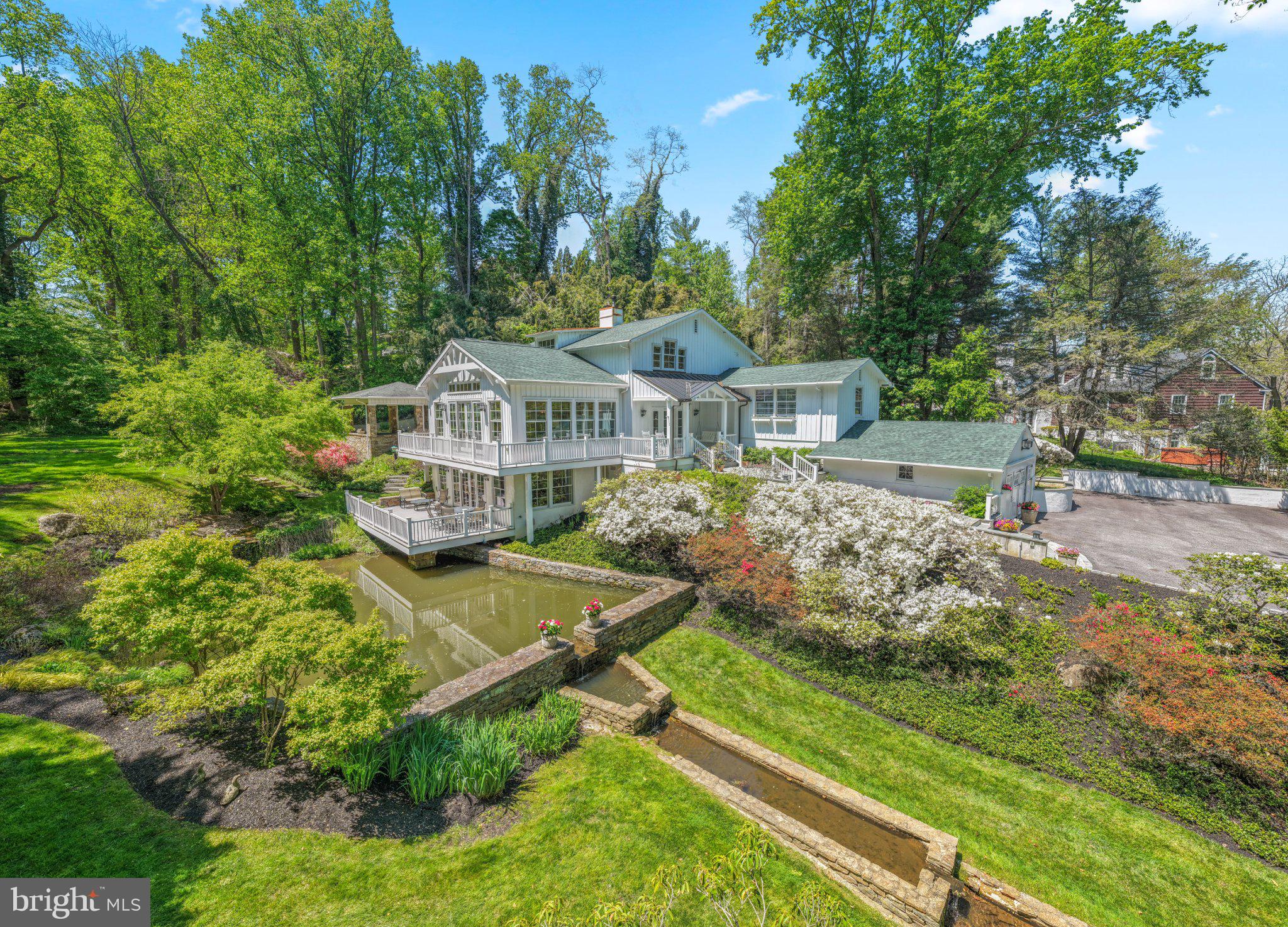 Charming home nestled in lush greenery.