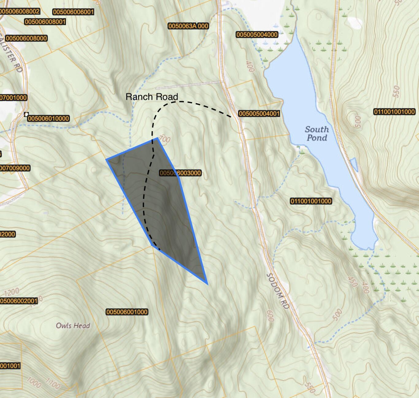L6 Ranch Road Buckfield, ME 04220 - Photo 33 of 34 Topo