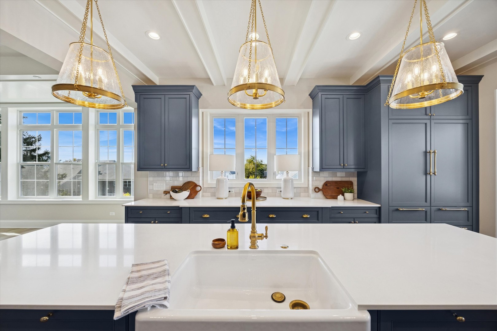 5904 Juniper Court Western Springs, IL 60558 - Photo 14 of 20 a kitchen with a sink a counter and cabinets