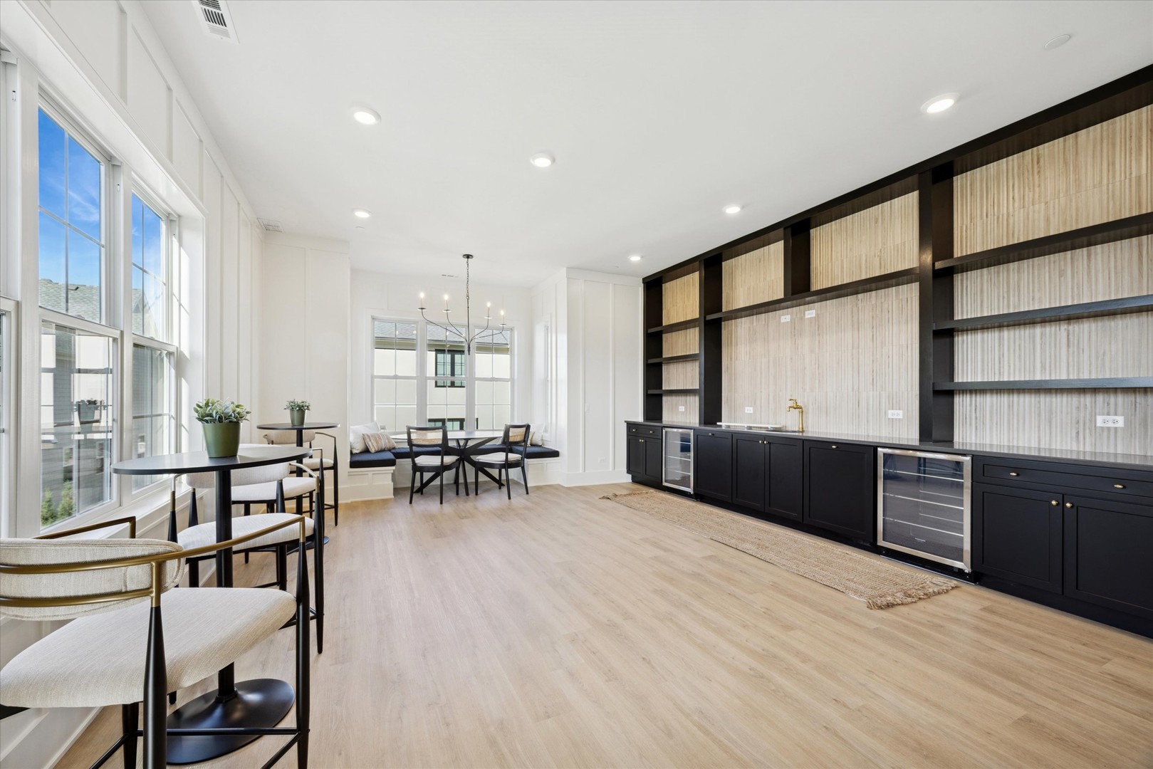 5904 Juniper Court Western Springs, IL 60558 - Photo 20 of 20 a view of a dining room with furniture window and wooden floor