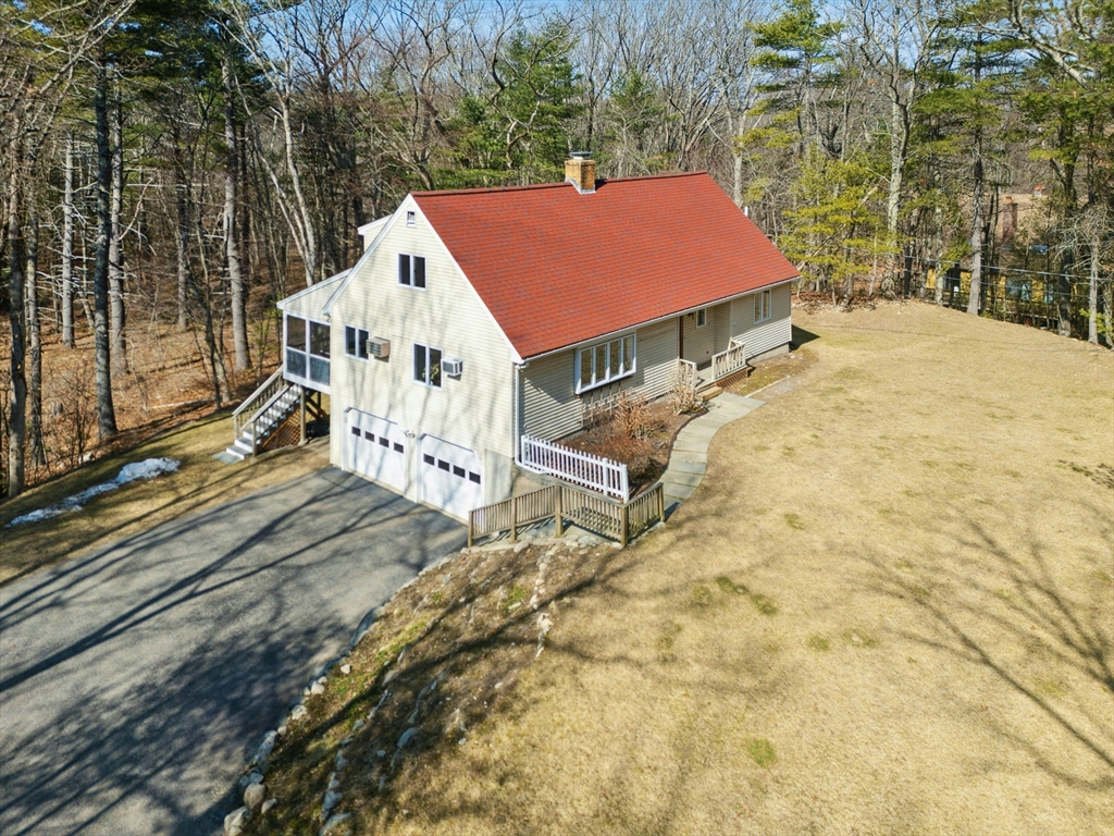 58 South Mill Street Hopkinton, MA 01748 - Photo 29 of 34 a view of a house with a yard and wooden fence