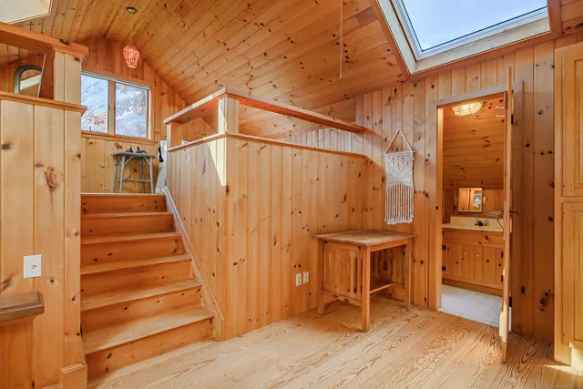 a view of a living room and a couch