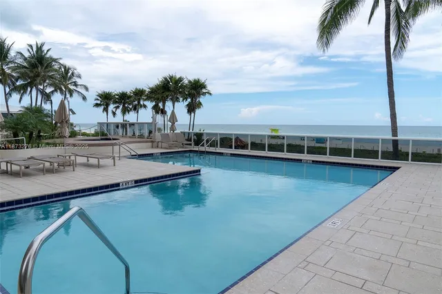 a view of a garden with potted plants