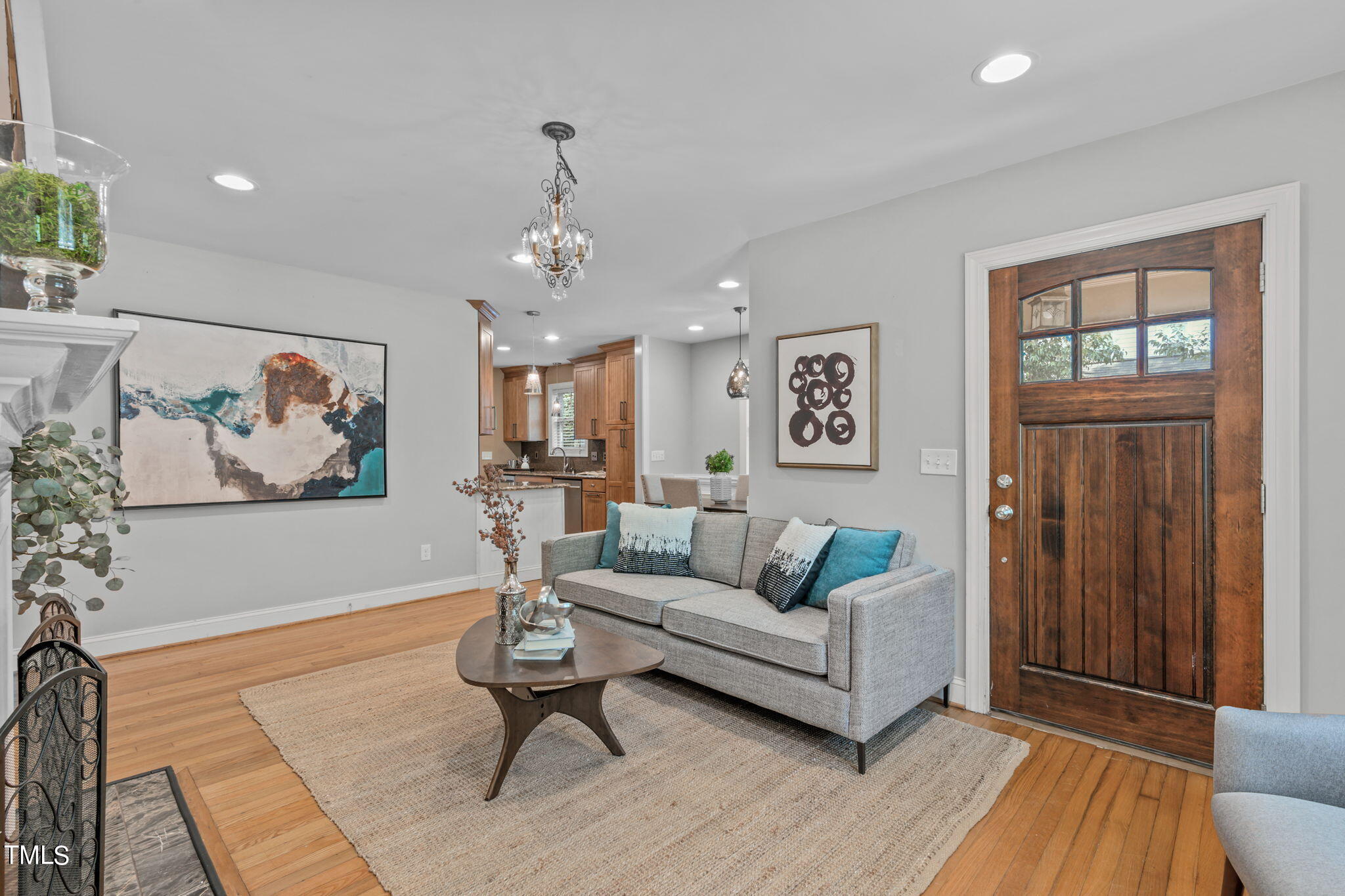 2006 McCarthy Street Raleigh, NC 27608 - Photo 6 of 40 a living room with furniture and a window
