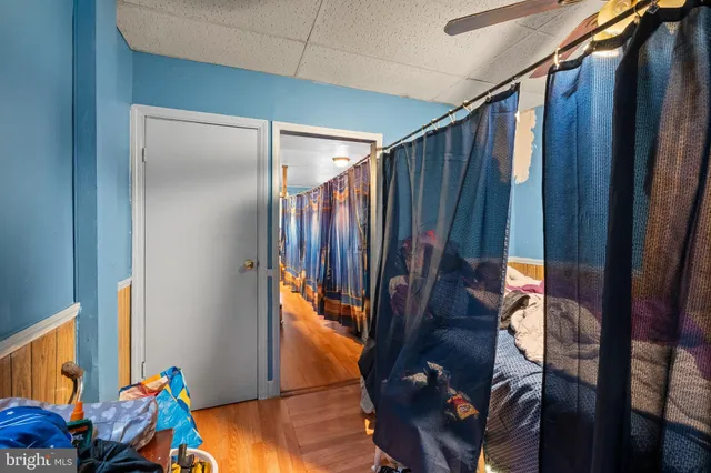 a view of storage and utility room