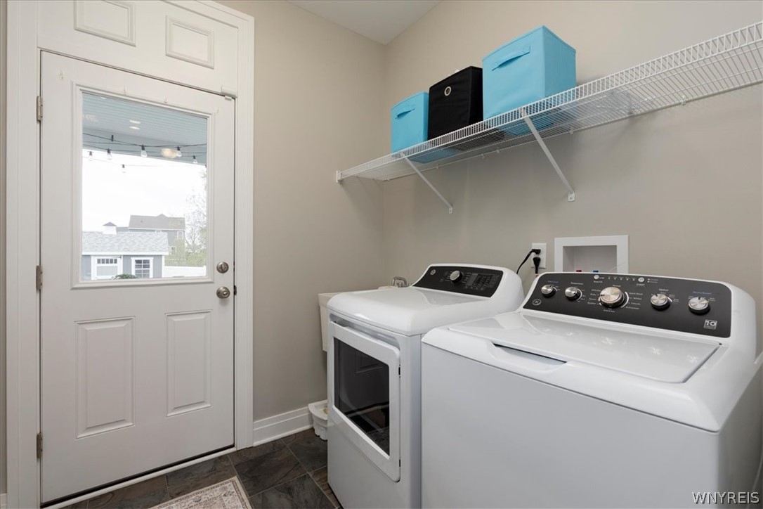 39 Partridge Walk Lancaster, NY 14086 - Photo 18 of 47 Laundry With Exit Door