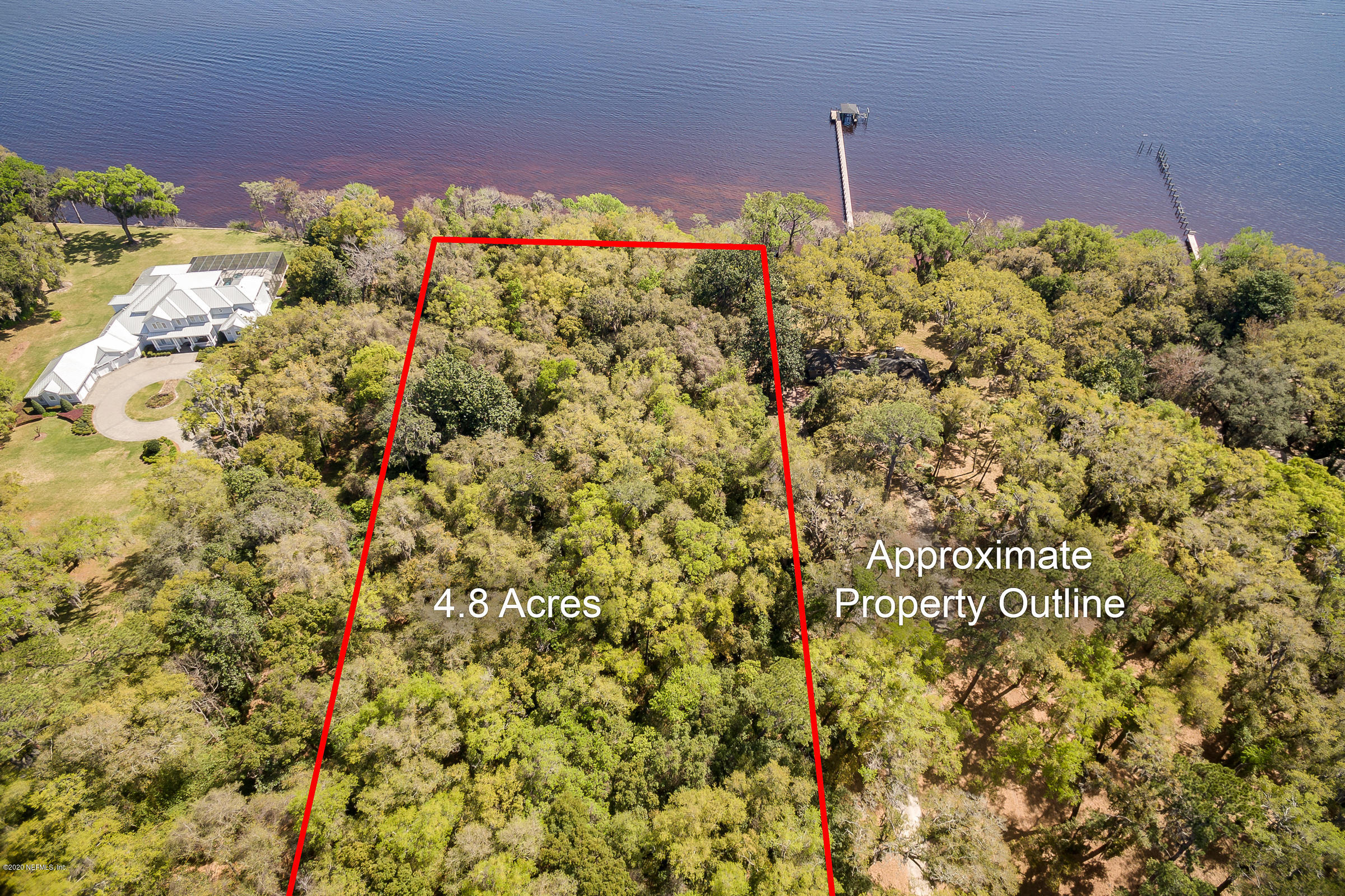 0 Old Church Road Fleming Island, FL 32003 - Photo 10 of 34 Aerial Back Half of Property - 2