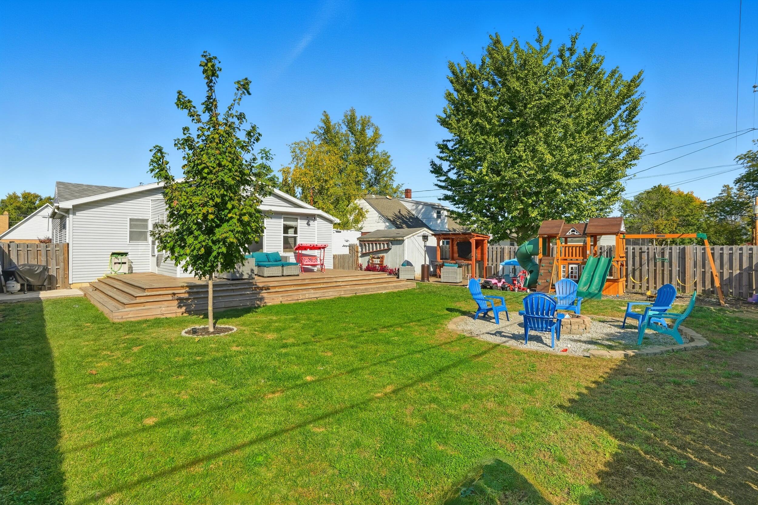 705 East Grace Street Rensselaer, IN 47978 - Photo 23 of 32 a view of a house with backyard