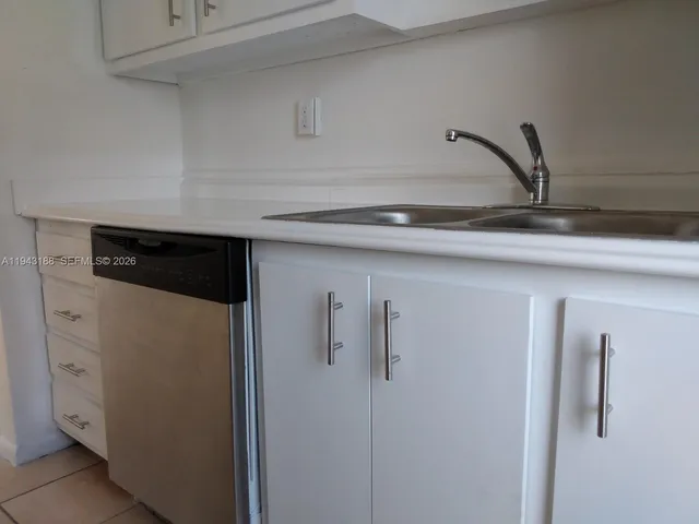 a close view of closet