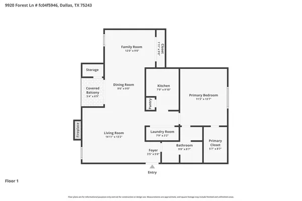 $1,199 | 9920 Forest Lane, Unit 119, Dallas, TX 75243