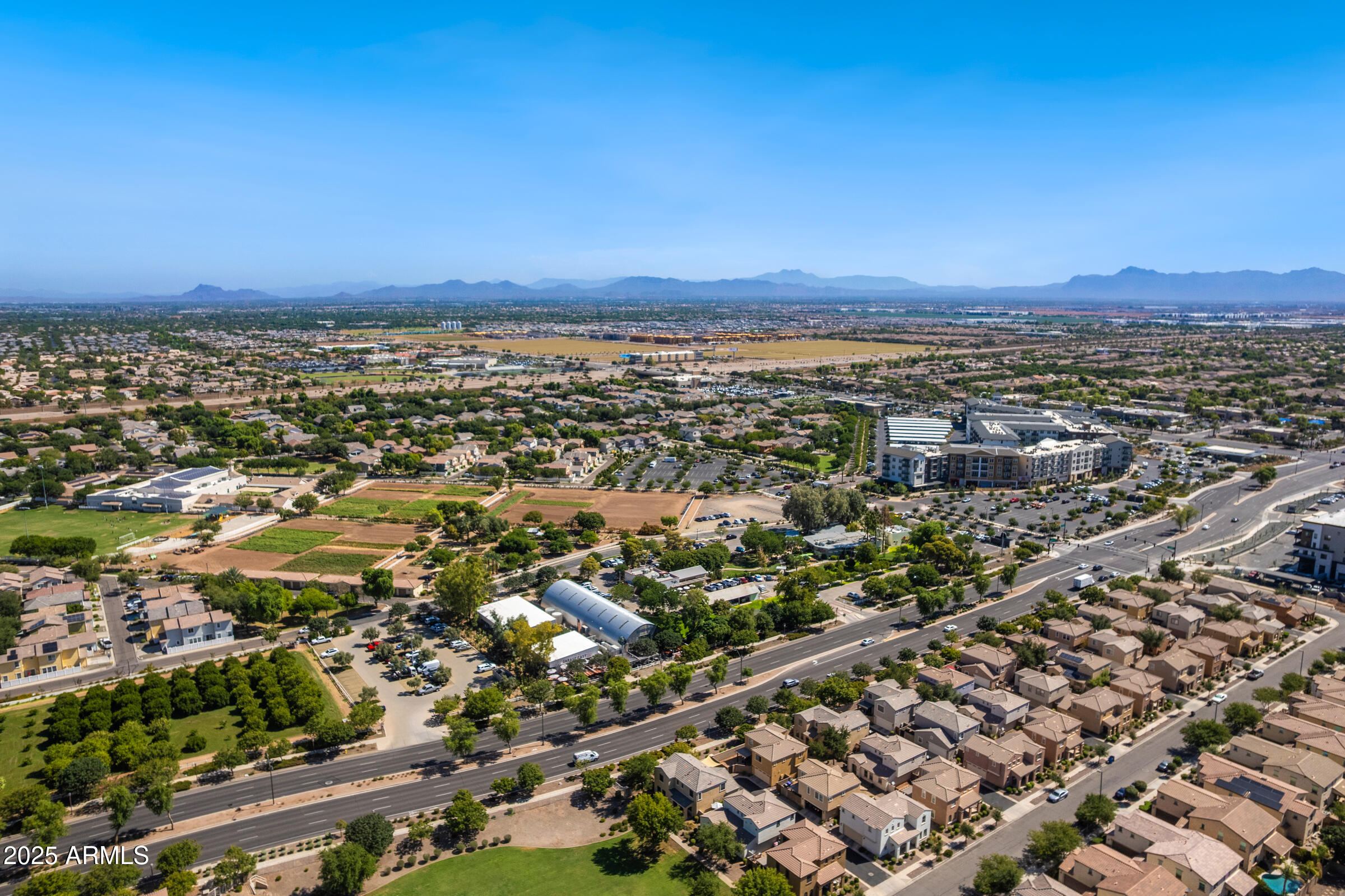 3102 East Agritopia Loop North Gilbert, AZ 85296 - Photo 72 of 75 an aerial view of multiple house