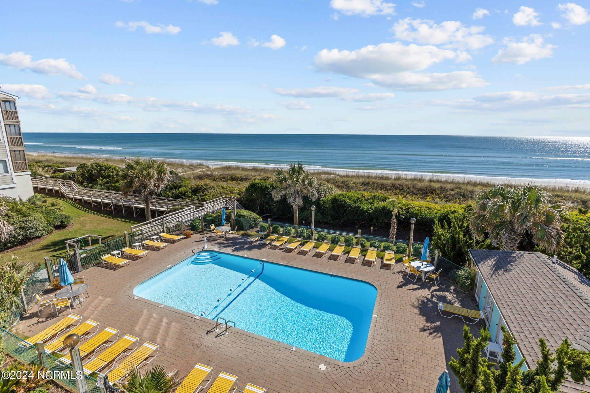 497 Salter Path Road, Unit B22 Pine Knoll Shores, NC 28512 - Photo 25 of 36 Maritime West Community Pool