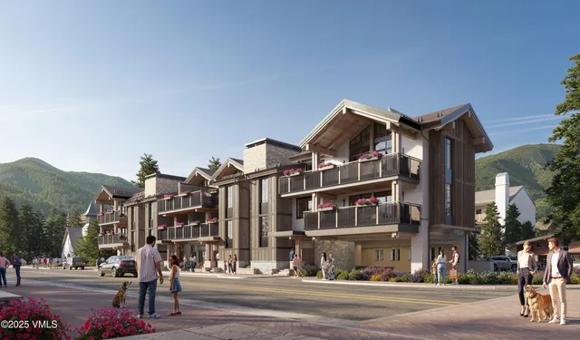 a view of a street in front of a building