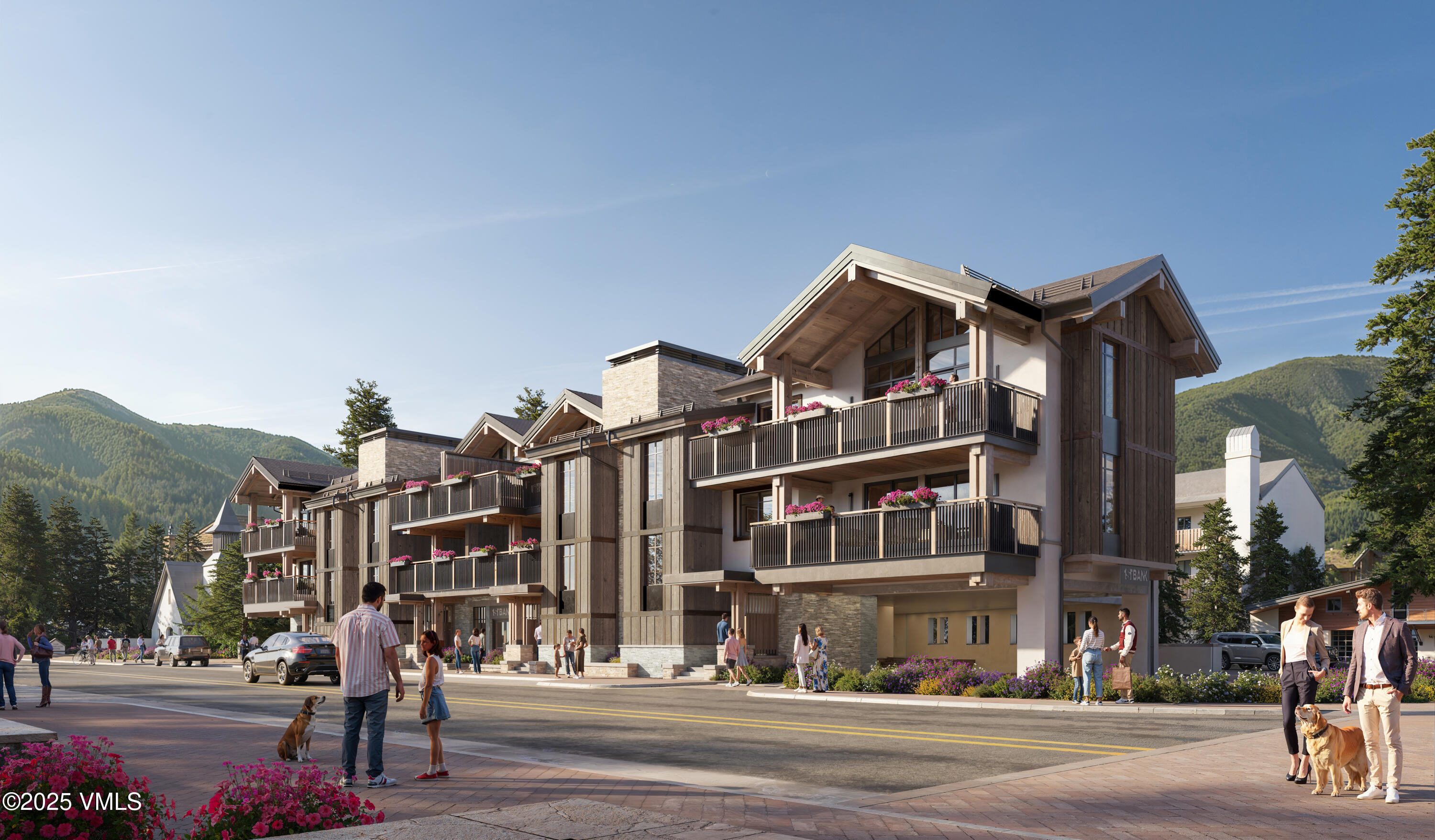 17 Vail Road, Unit 1 Vail, CO 81657 - Photo 12 of 16 a view of a street in front of a building