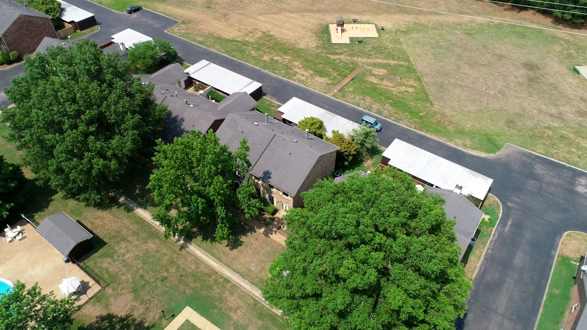 839 General George Patton Road Nashville, TN 37221 - Photo 55 of 59 an aerial view of house with yard