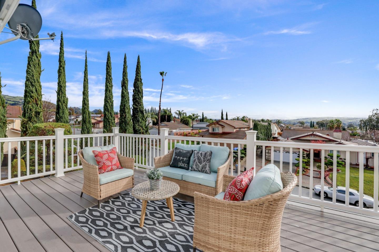 3303 Americus Drive San Jose, CA 95148 - Photo 40 of 51 a roof deck with couches and wooden floor