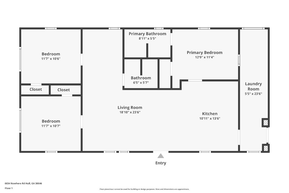 6634 Nowhere Road Hull, GA 30646 - Photo 43 of 43 Floor Plan