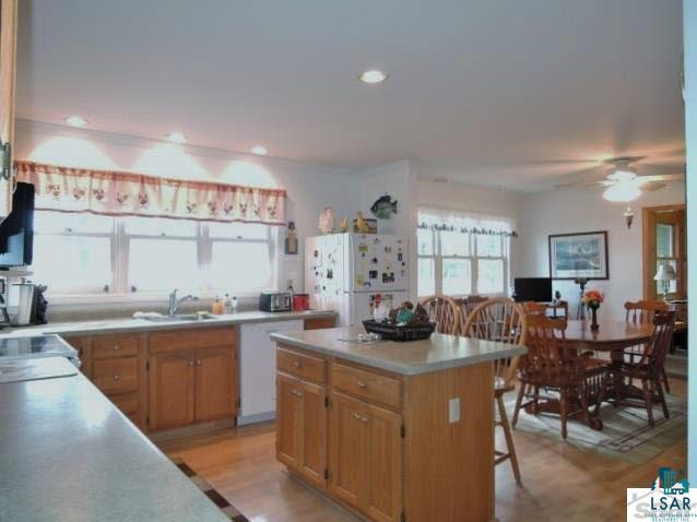 7775 South Spider Lake Road Iron River, WI 54847 - Photo 8 of 25 13X15 Kitchen with island