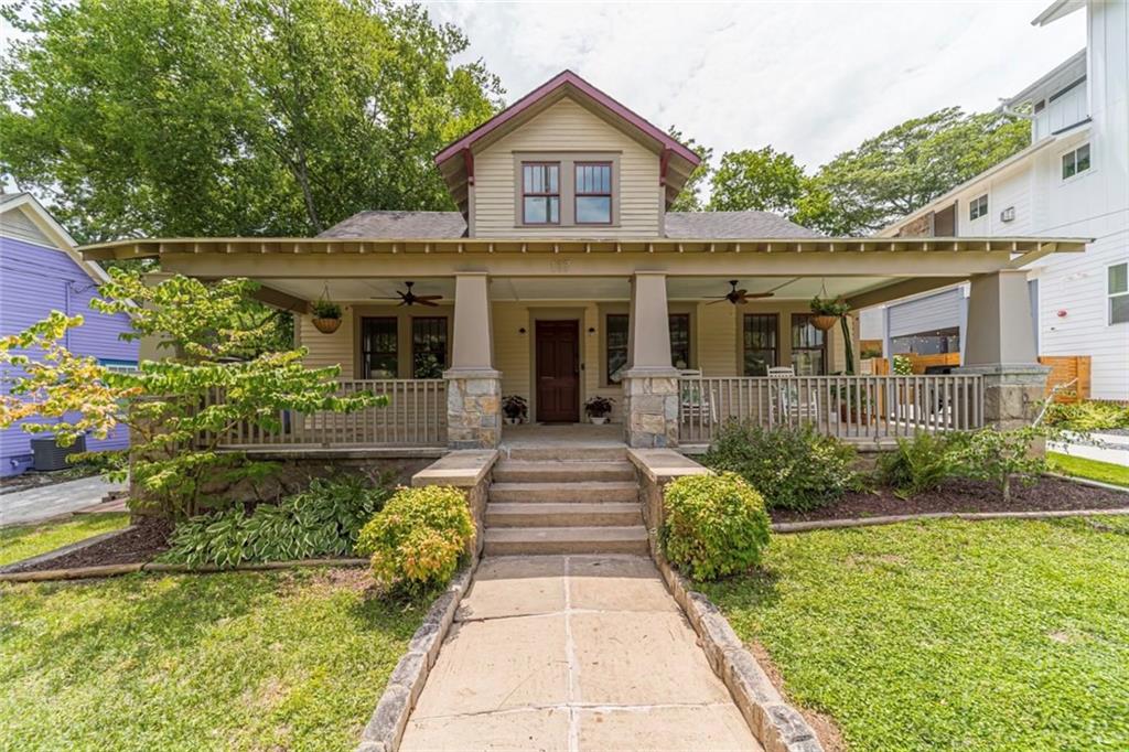 117 South Columbia Drive Decatur, GA 30030 - Photo 1 of 1 a front view of a house with garden