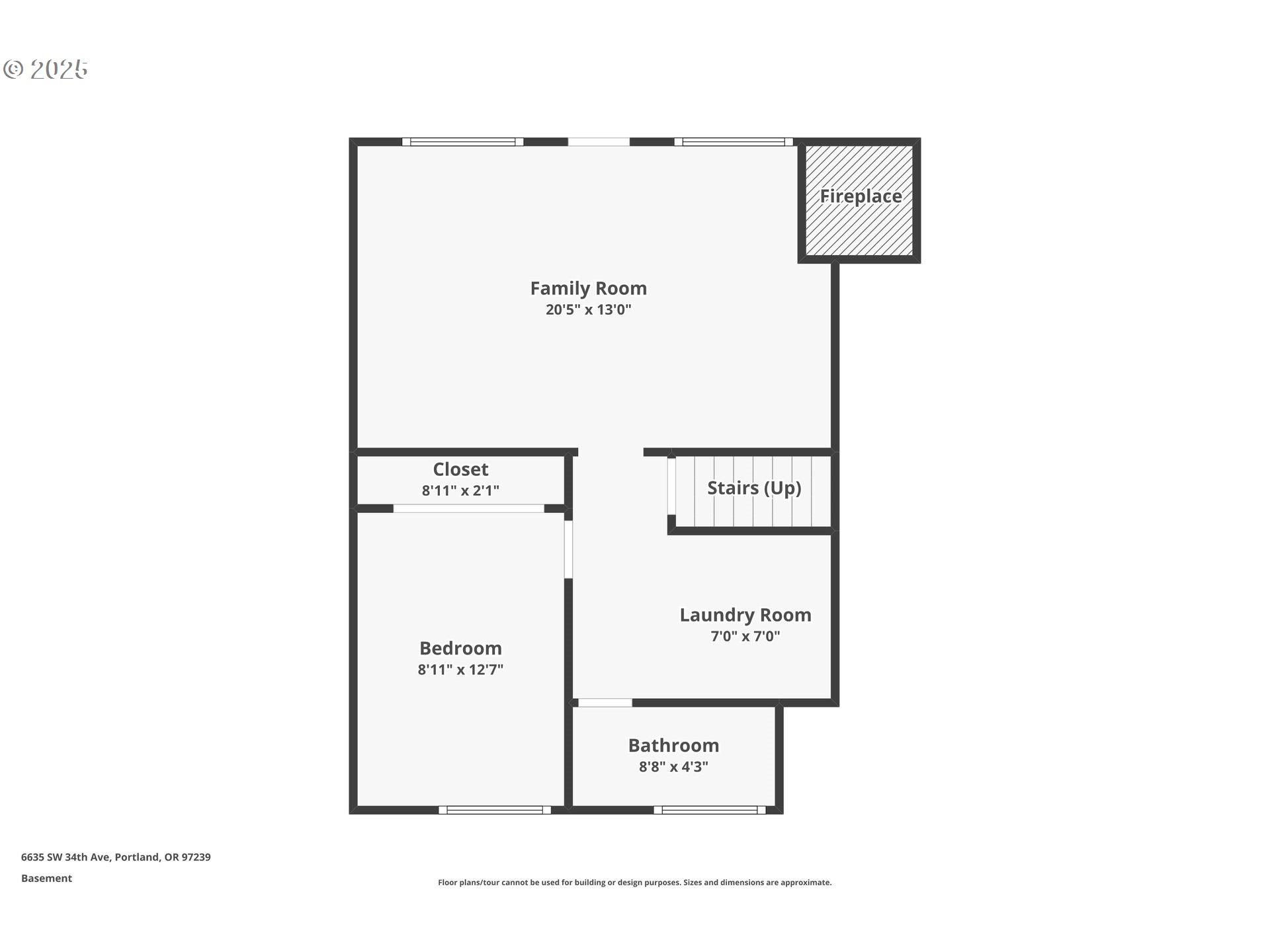 6635 Southwest 34th Avenue Portland, OR 97239 - Photo 33 of 33 Floor Plan