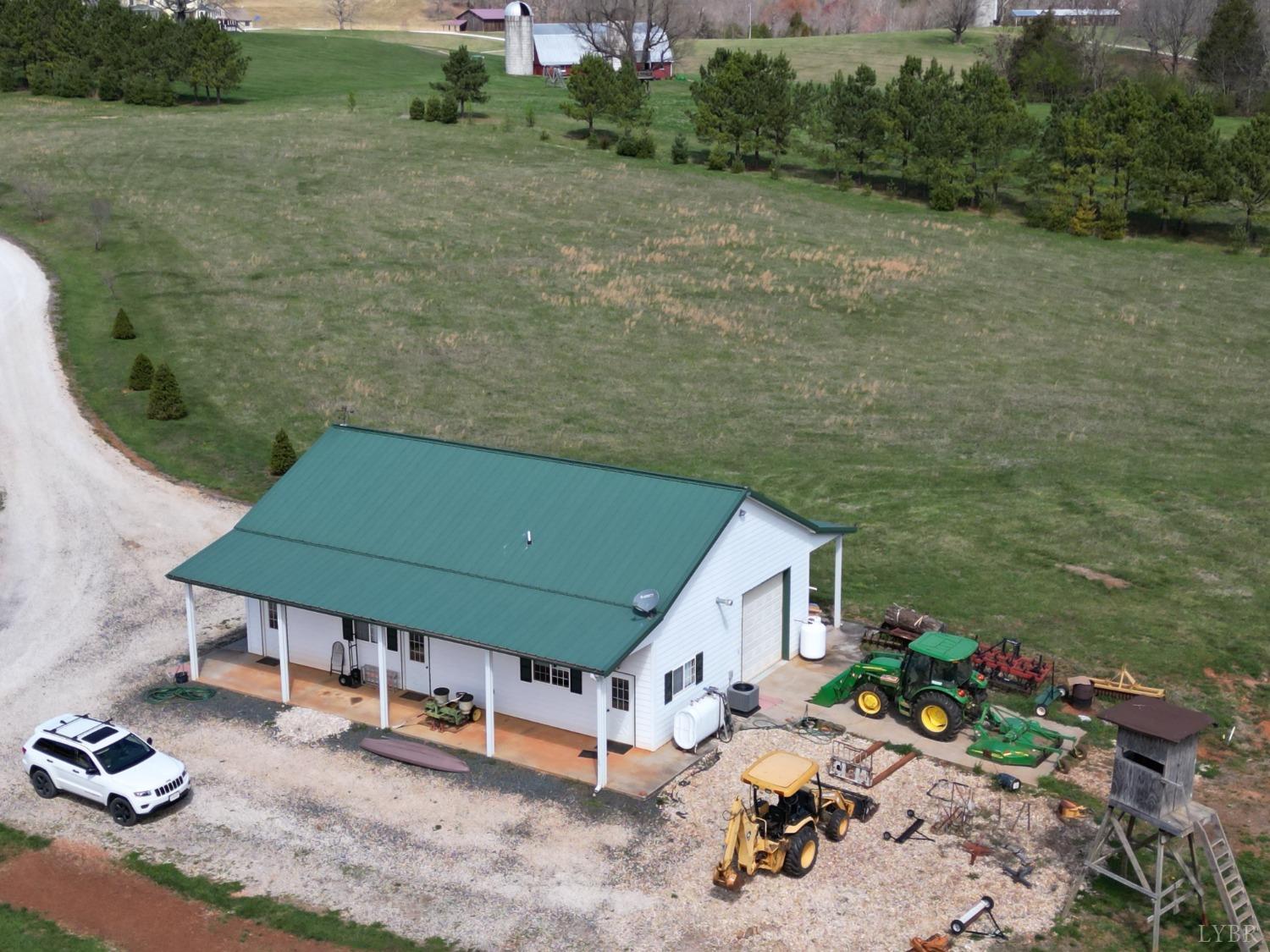 566 White Tail Road Concord, VA 24538 - Photo 4 of 25 an aerial view of a house with a yard