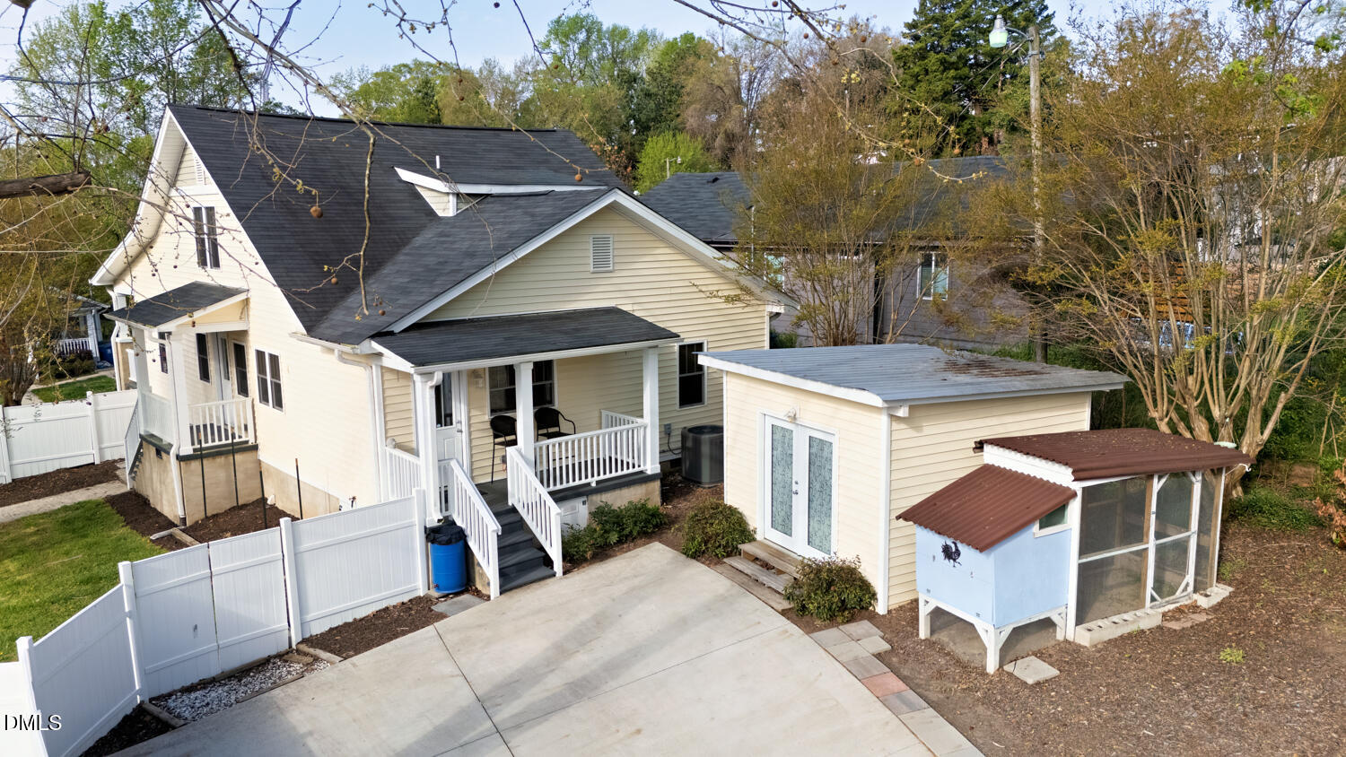 217 Moline Street Durham, NC 27707 - Photo 19 of 30 a view of a house with a yard