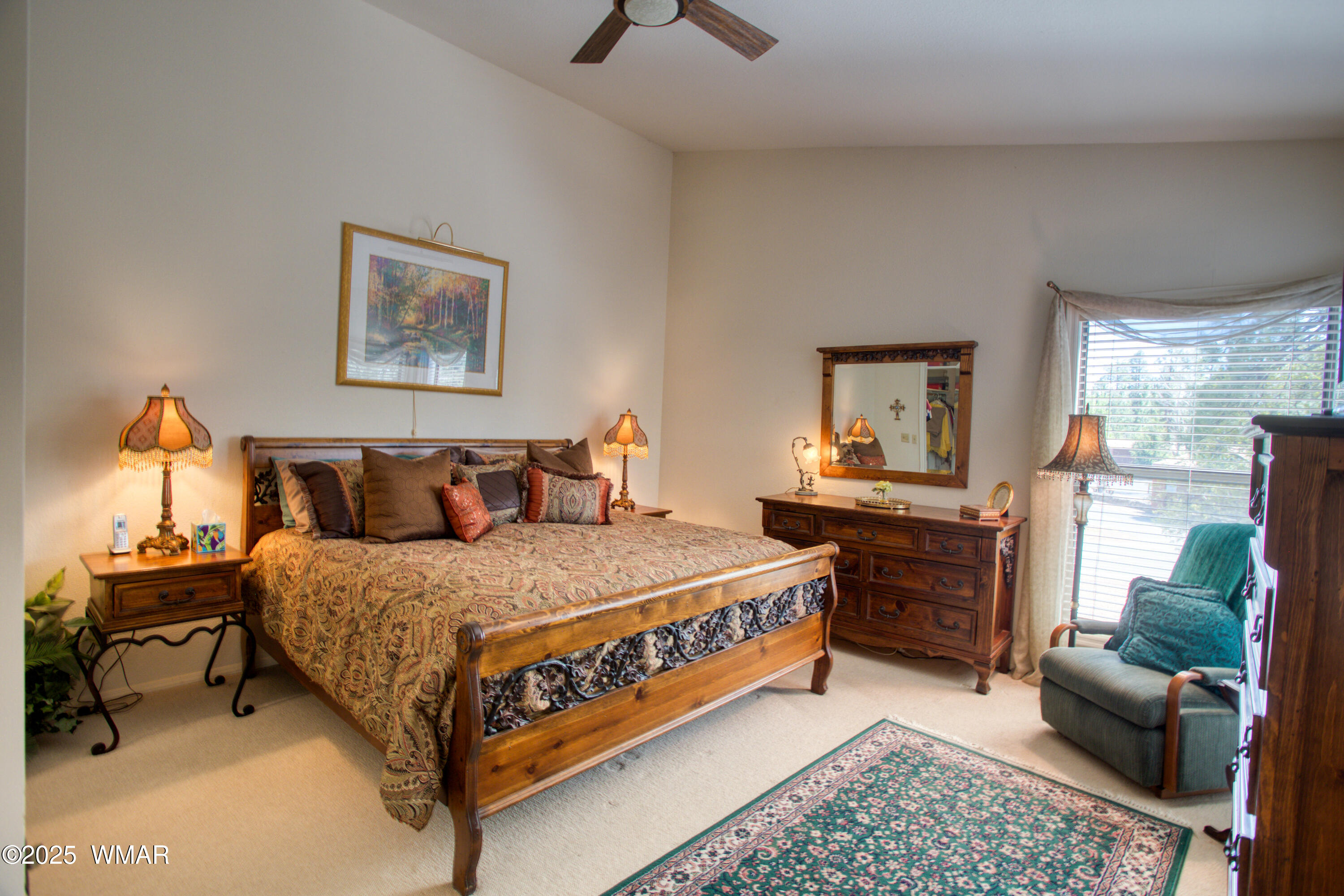 2836 Oak Circle Pinetop, AZ 85935 - Photo 17 of 35 Large Primary Bedroom Upstairs