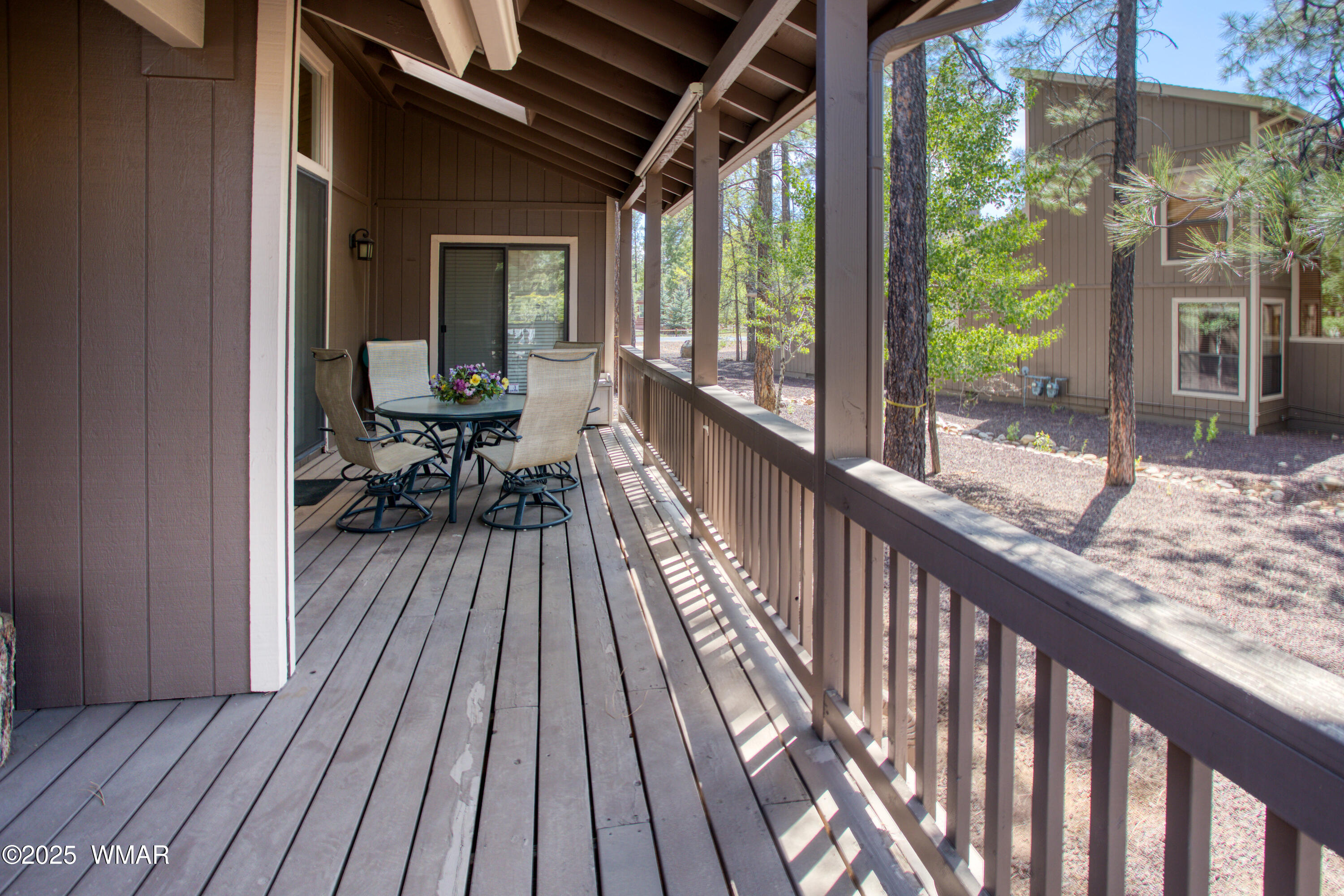 2836 Oak Circle Pinetop, AZ 85935 - Photo 29 of 35 Nice Patio to enjoy the pines and beautiful weather