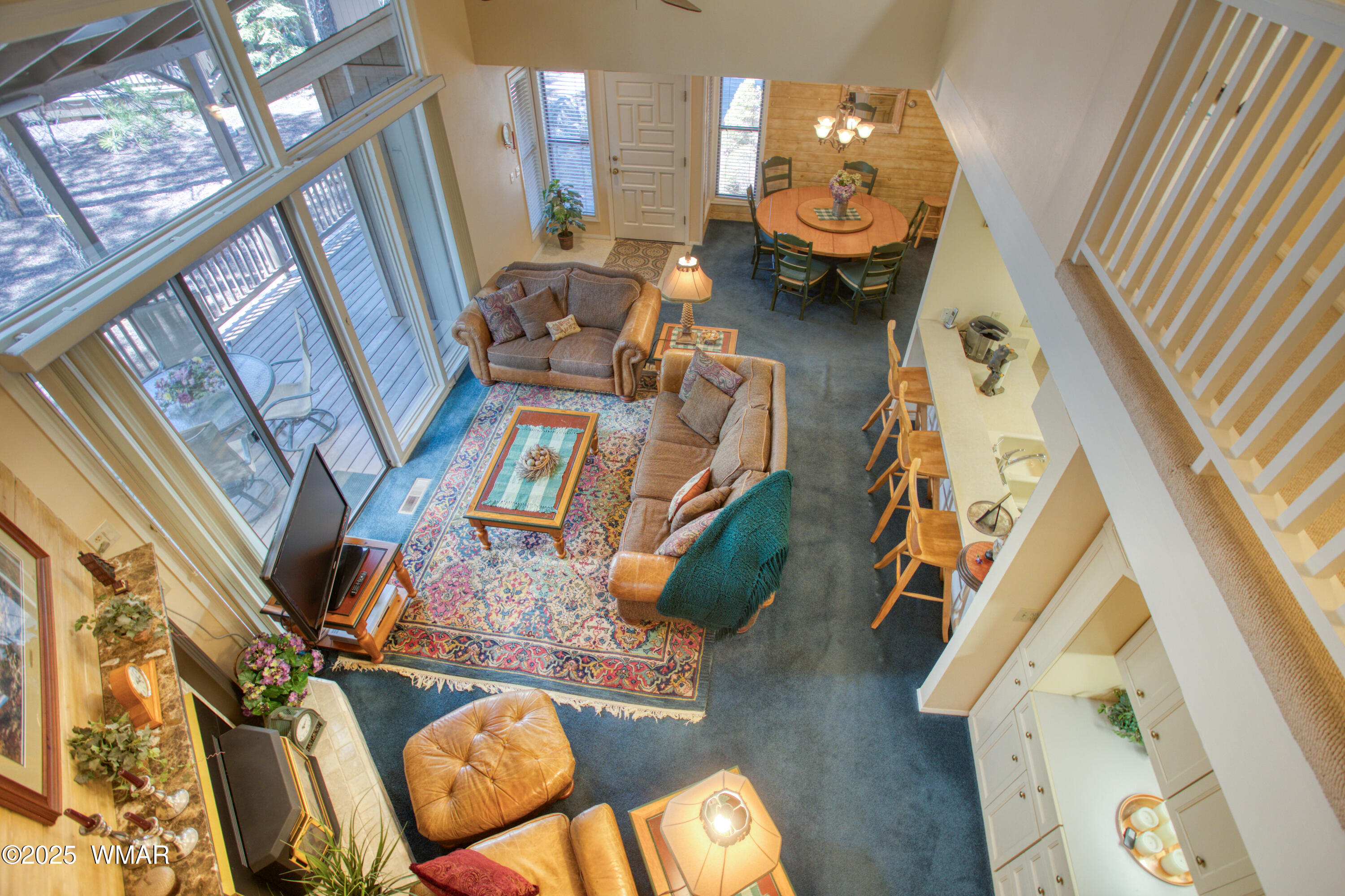 2836 Oak Circle Pinetop, AZ 85935 - Photo 8 of 35 View of Great Room from Above