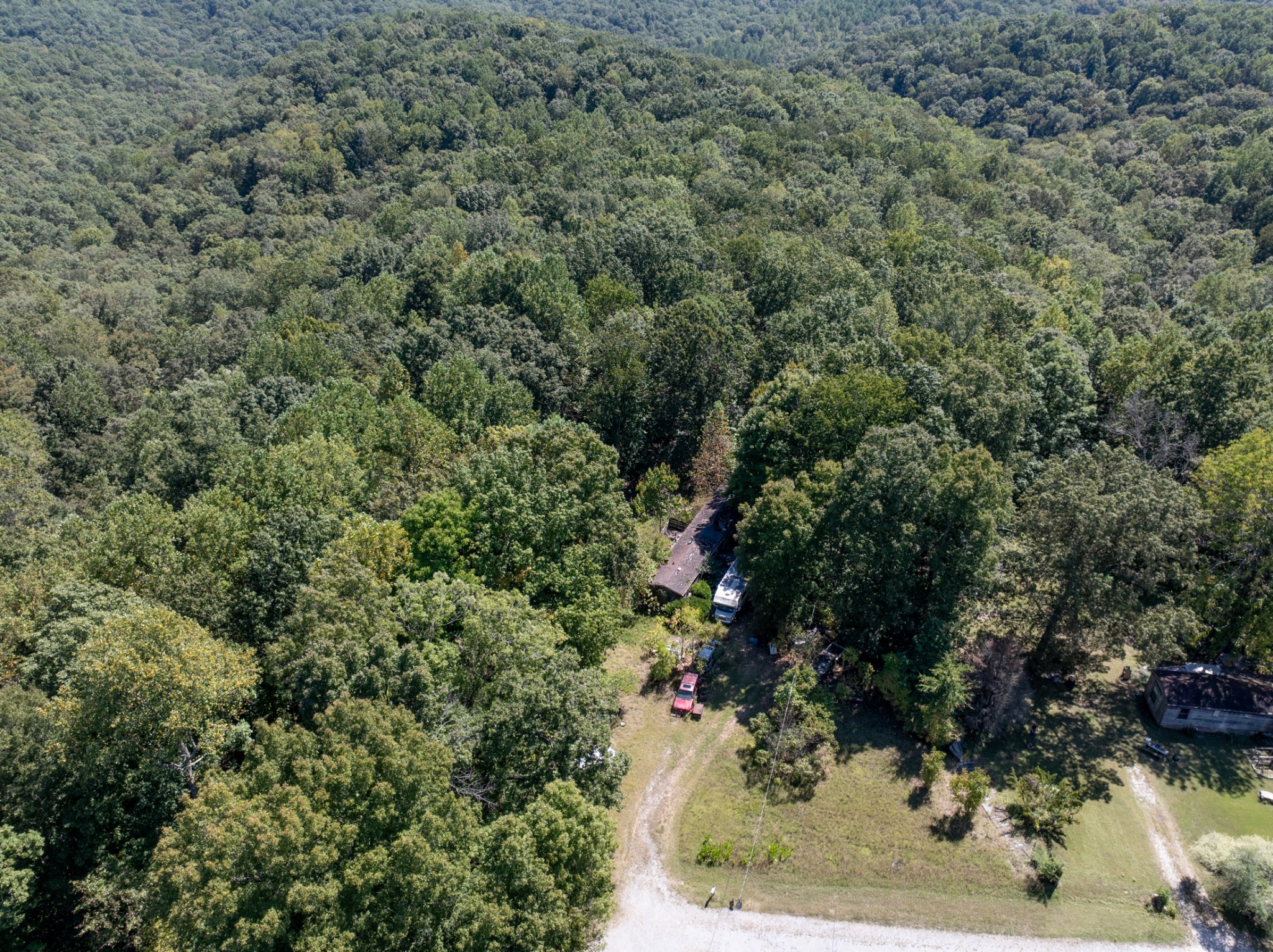1028 Callahan Road White Bluff, TN 37187 - Photo 11 of 15 an aerial view of a house with a yard