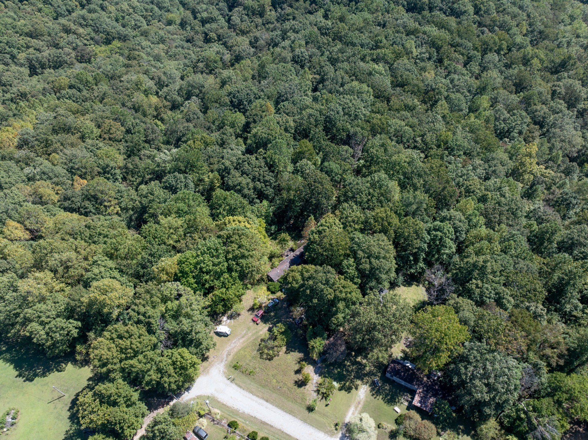 1028 Callahan Road White Bluff, TN 37187 - Photo 3 of 15 an aerial view of a house with a yard