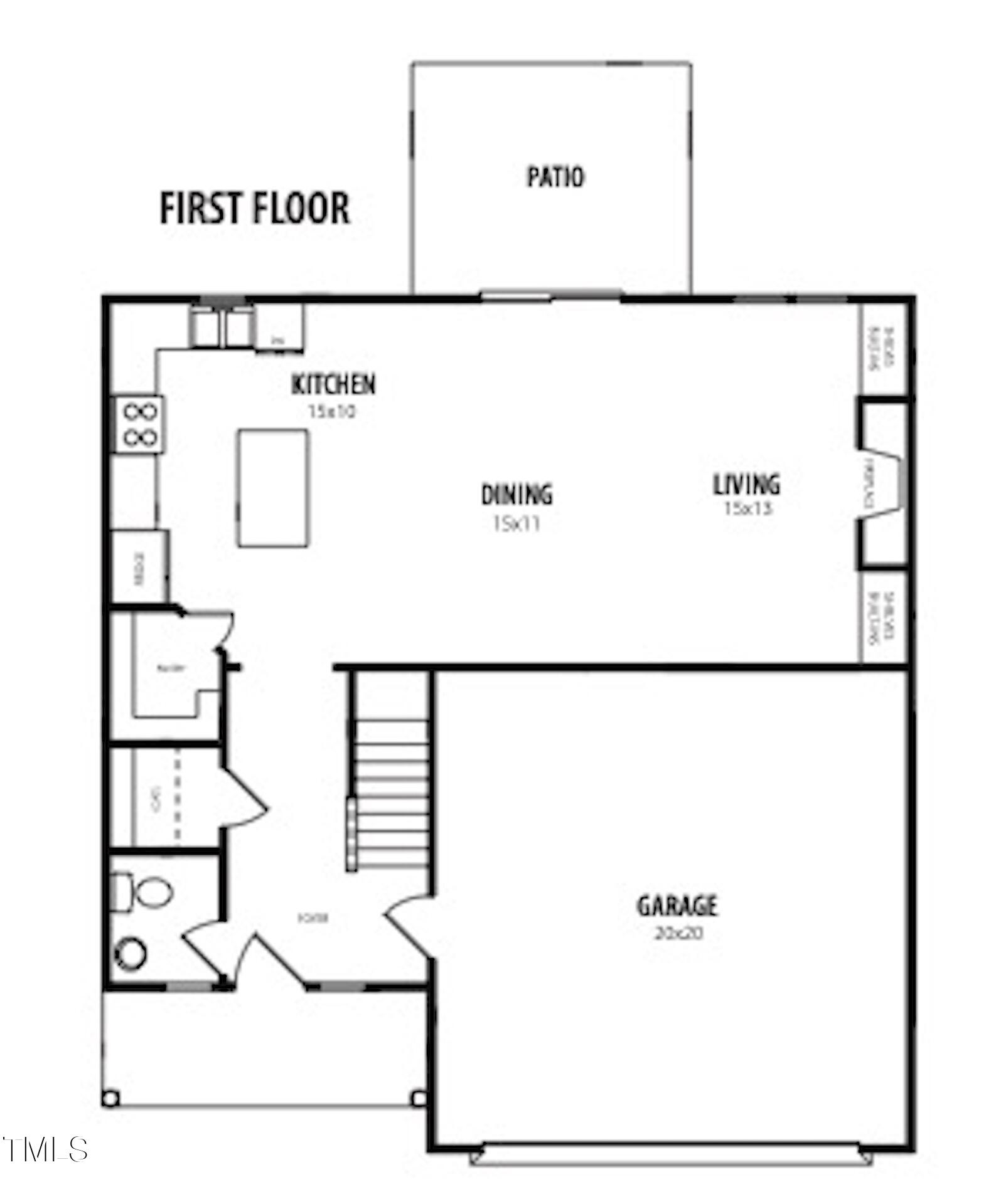 593 Springtooth Drive Zebulon, NC 27597 - Photo 8 of 9 First Floor