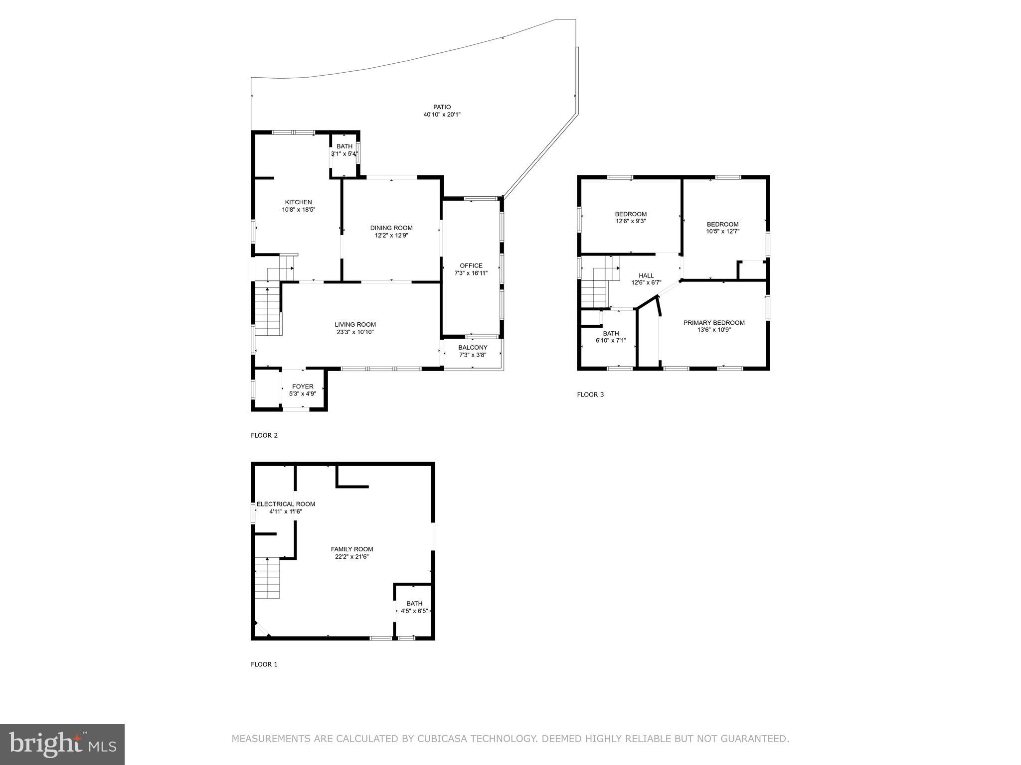 1012 Overbrook Road Baltimore, MD 21239 - Photo 45 of 45 Floor Plans