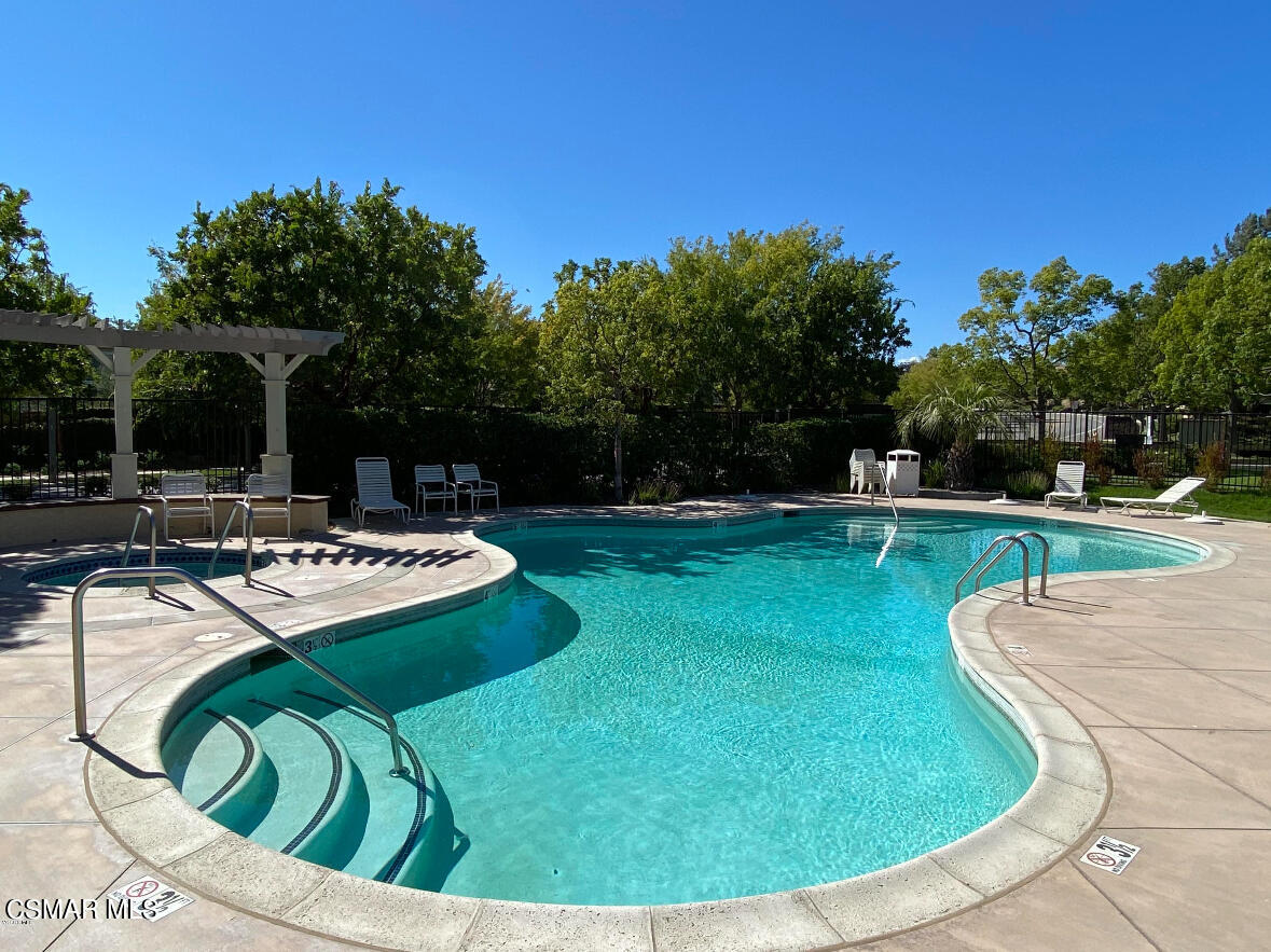6770 Bountiful Lane Moorpark, CA 93021 - Photo 17 of 17 a view of a swimming pool with a patio
