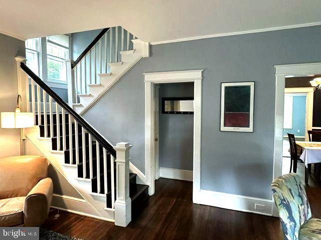 4608 West Virginia Avenue Bethesda, MD 20814 - Photo 18 of 61 a view of entryway and hall with wooden floor