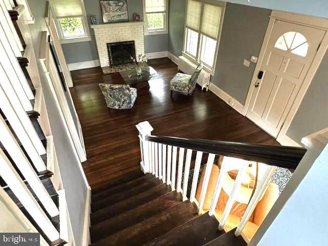 4608 West Virginia Avenue Bethesda, MD 20814 - Photo 38 of 61 a view of entryway and hall with wooden floor