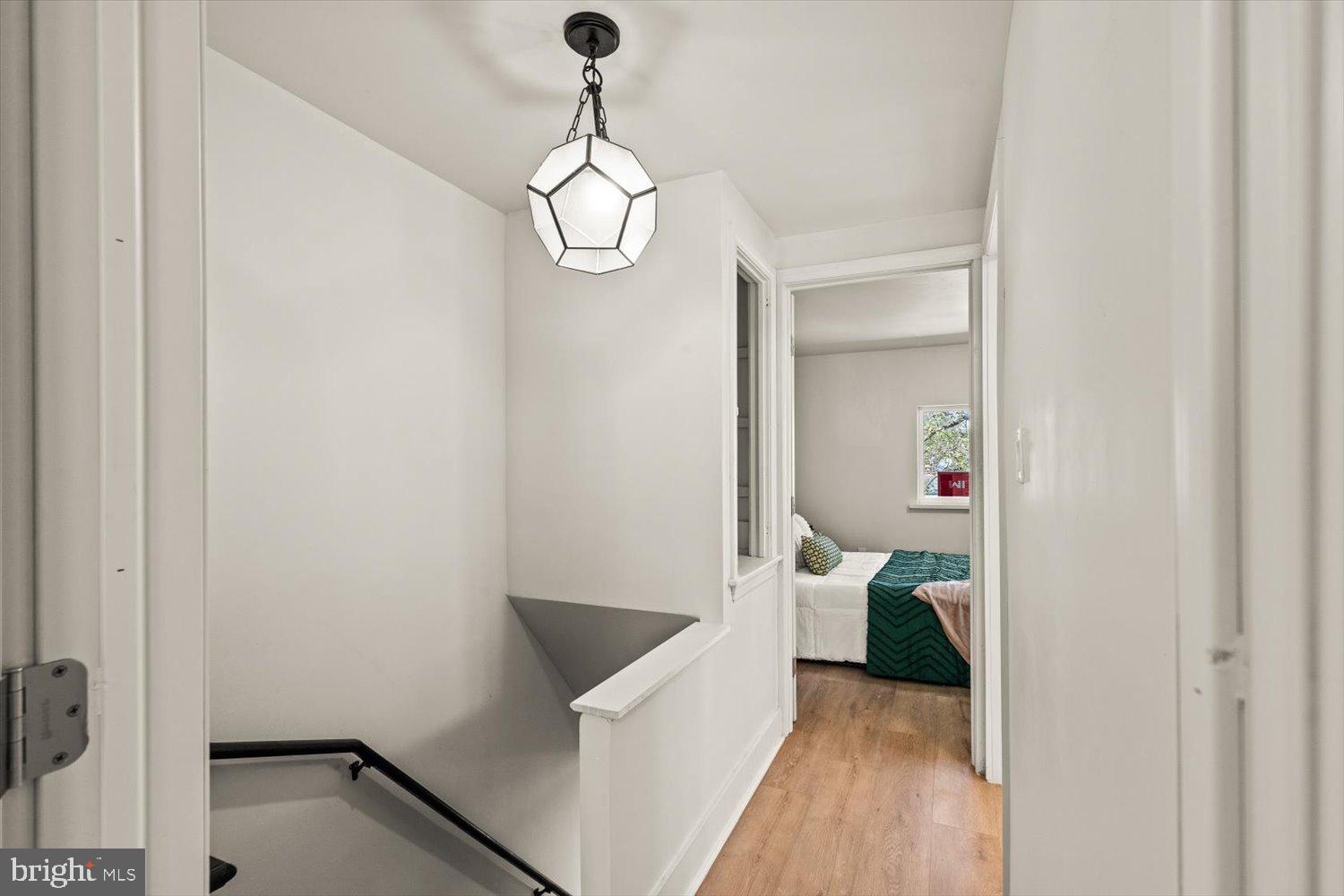 414 Fairview Avenue Lancaster, PA 17603 - Photo 11 of 29 a view of a room with wooden floor and staircase