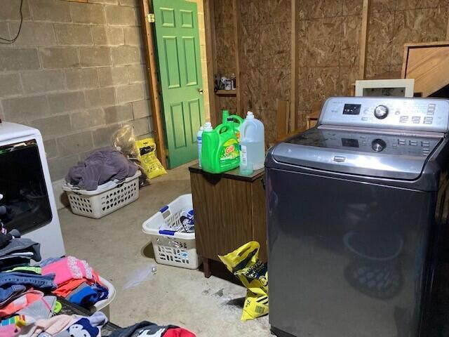 15031 Notestone Road Laurelville, OH 43135 - Photo 37 of 41 Basement Laundry Room