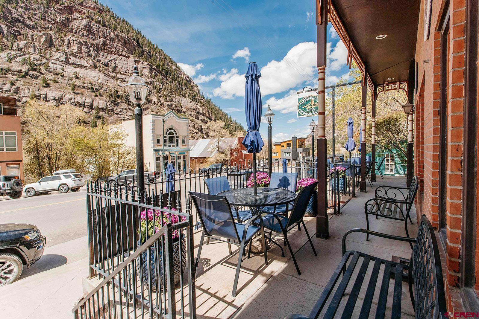 807 Main Street, Unit 3 Ouray, CO 81427 - Photo 22 of 26 a view of balcony and patio