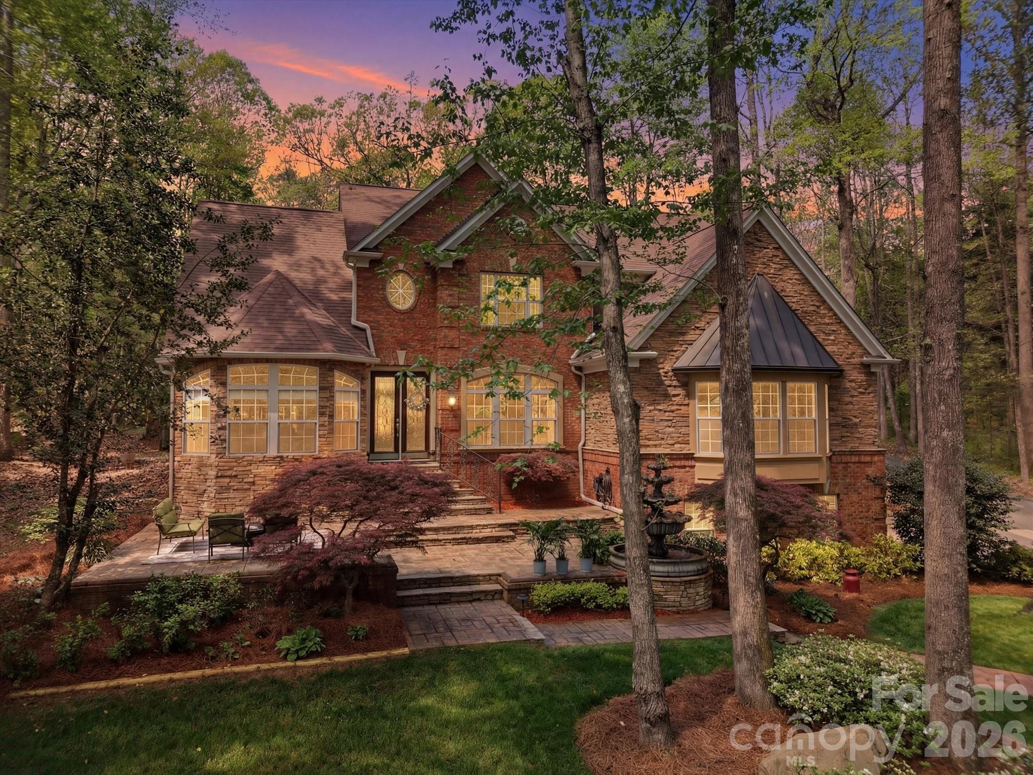 809 Savile Lane Fort Mill, SC 29715 - Photo 1 of 48 a front view of a house with a yard and trees