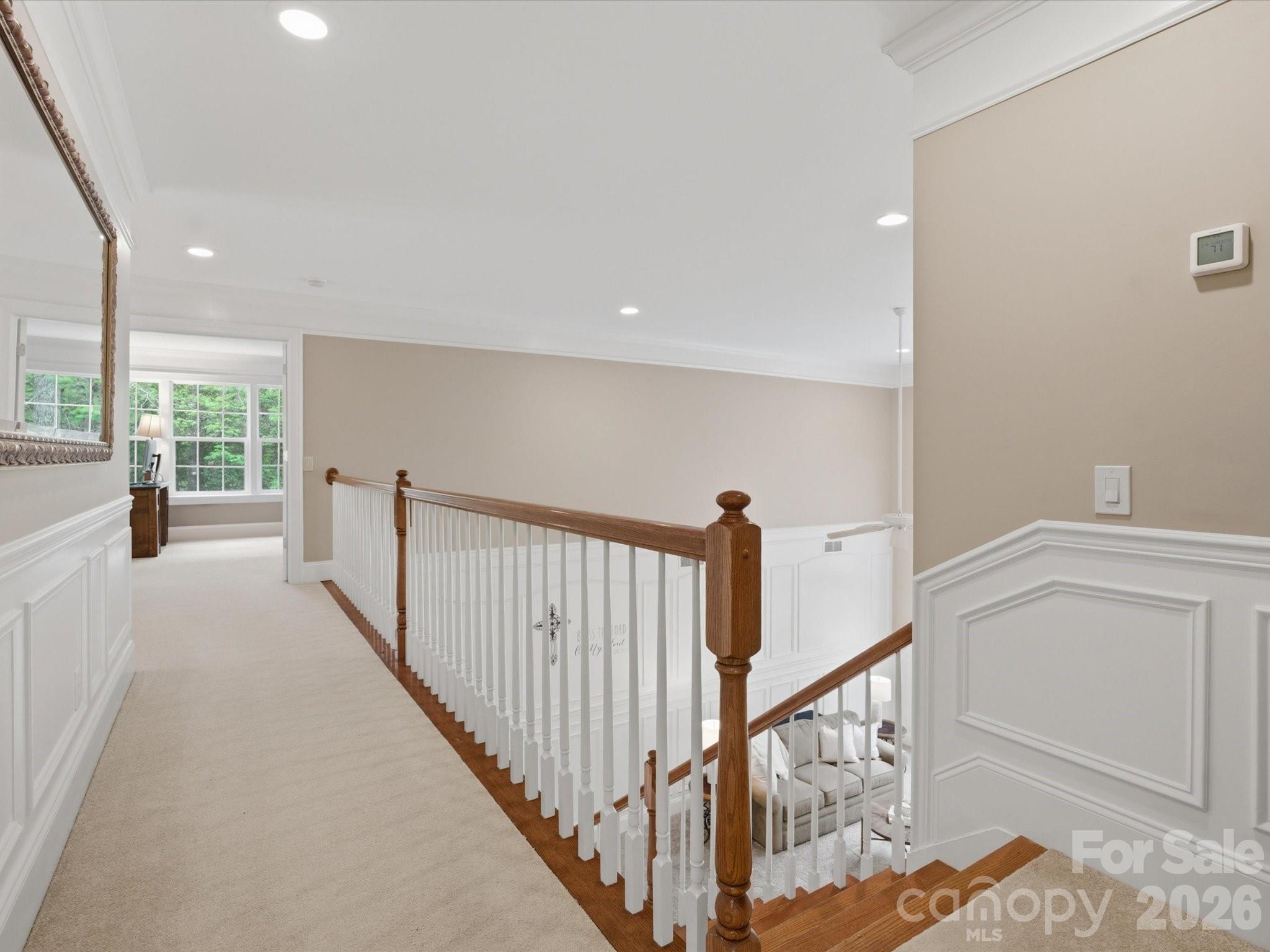 809 Savile Lane Fort Mill, SC 29715 - Photo 31 of 48 a view of a hallway with workspace