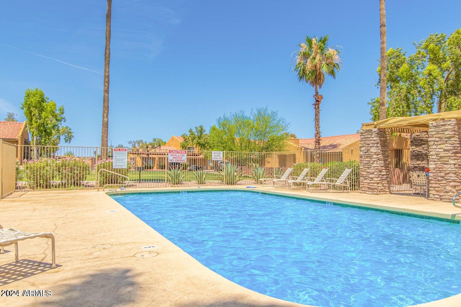 3511 East Baseline Road, Unit 1089 Phoenix, AZ 85042 - Photo 19 of 22 Sparkling Pool Just Steps Away