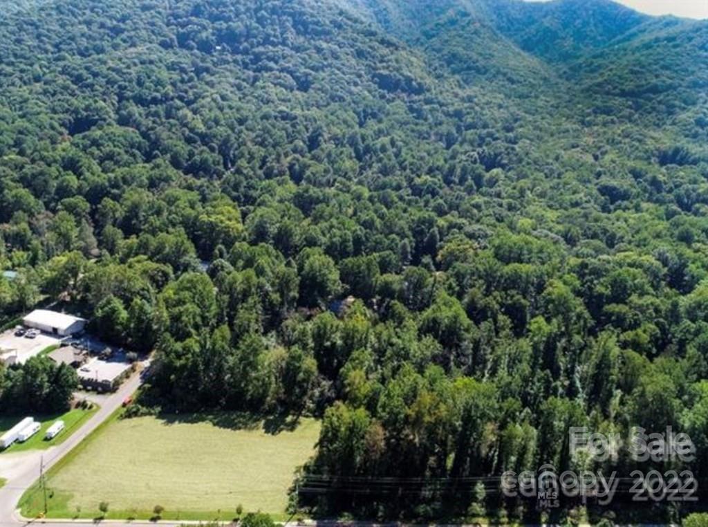 9999 A Soco Road Maggie Valley, NC 28751 - Photo 26 of 29 an aerial view of residential house with outdoor space and trees all around