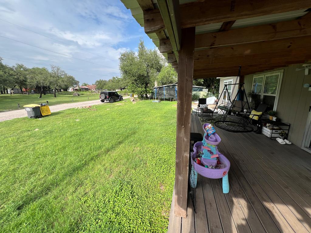 138 3rd Street Harper, TX 78631 - Photo 29 of 32 a view of a porch with furniture