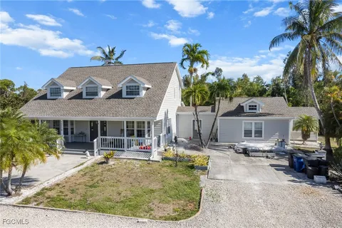 front view of a house with a porch