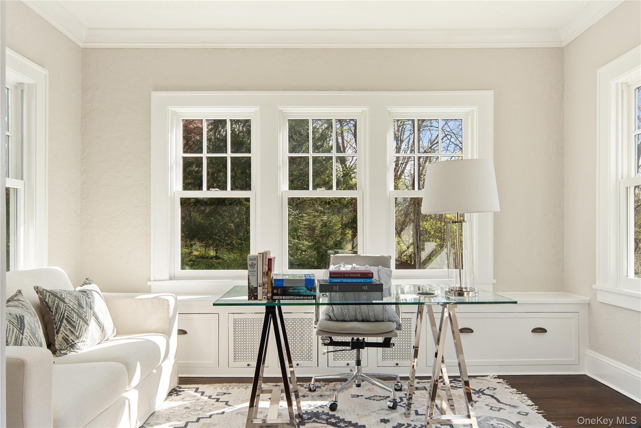 14 Aldridge Road Chappaqua, NY 10514 - Photo 17 of 38 Den/Home Office with windows on three sides